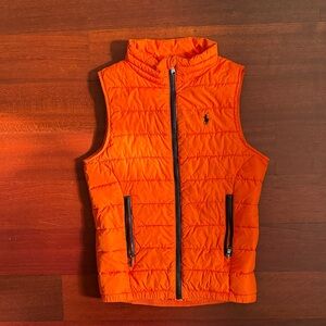 Ralph Lauren Kids Orange Vest